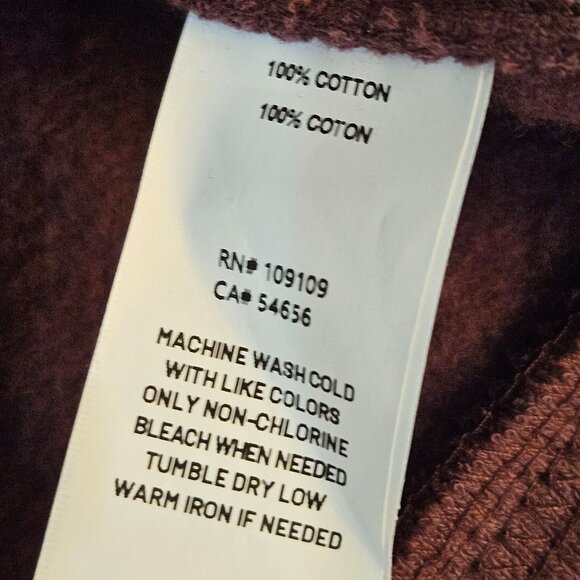 NEW!! Life Is Good Womens Simply True Hoodie Small Cotton Cranberry - Picture 9 of 9